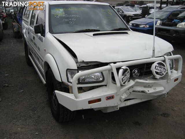 HOLDEN RODEO 2002 3LT TURBO DIESEL 4WD FOR PARTS (COMPLETE CAR)