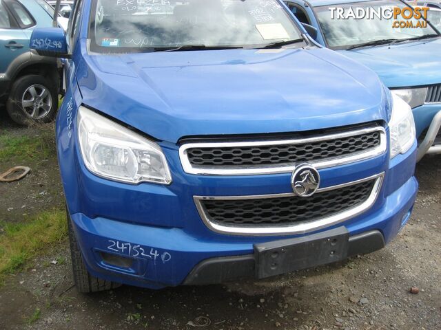 HOLDEN COLORADO 2013 RG DAUL CAB FOR PARTS & WRECKING