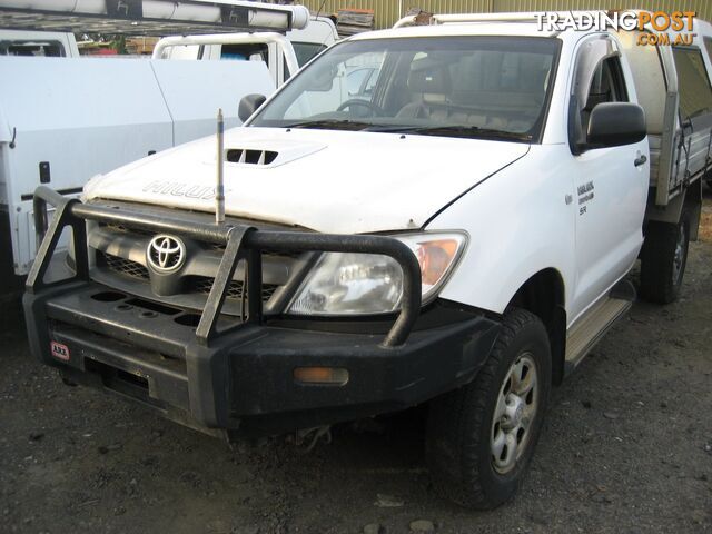 TOYOTA HILUX 2008 KUN SINGLE CAB 4WD FOR PARTS & WRECKING COMPLETE CAR