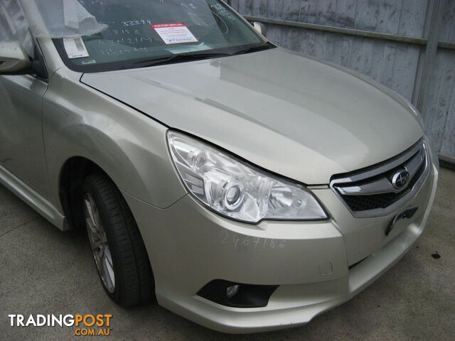 SUBARU LIBERTY BM 2010 SEDAN FOR PARTS (COMPLETE CAR)
