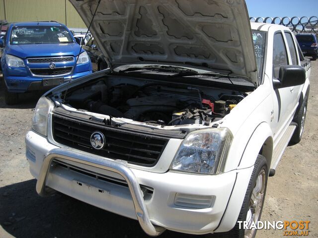 HOLDEN RODEO 2005 DUAL CAB FOR PARTS (COMPLETE CAR)