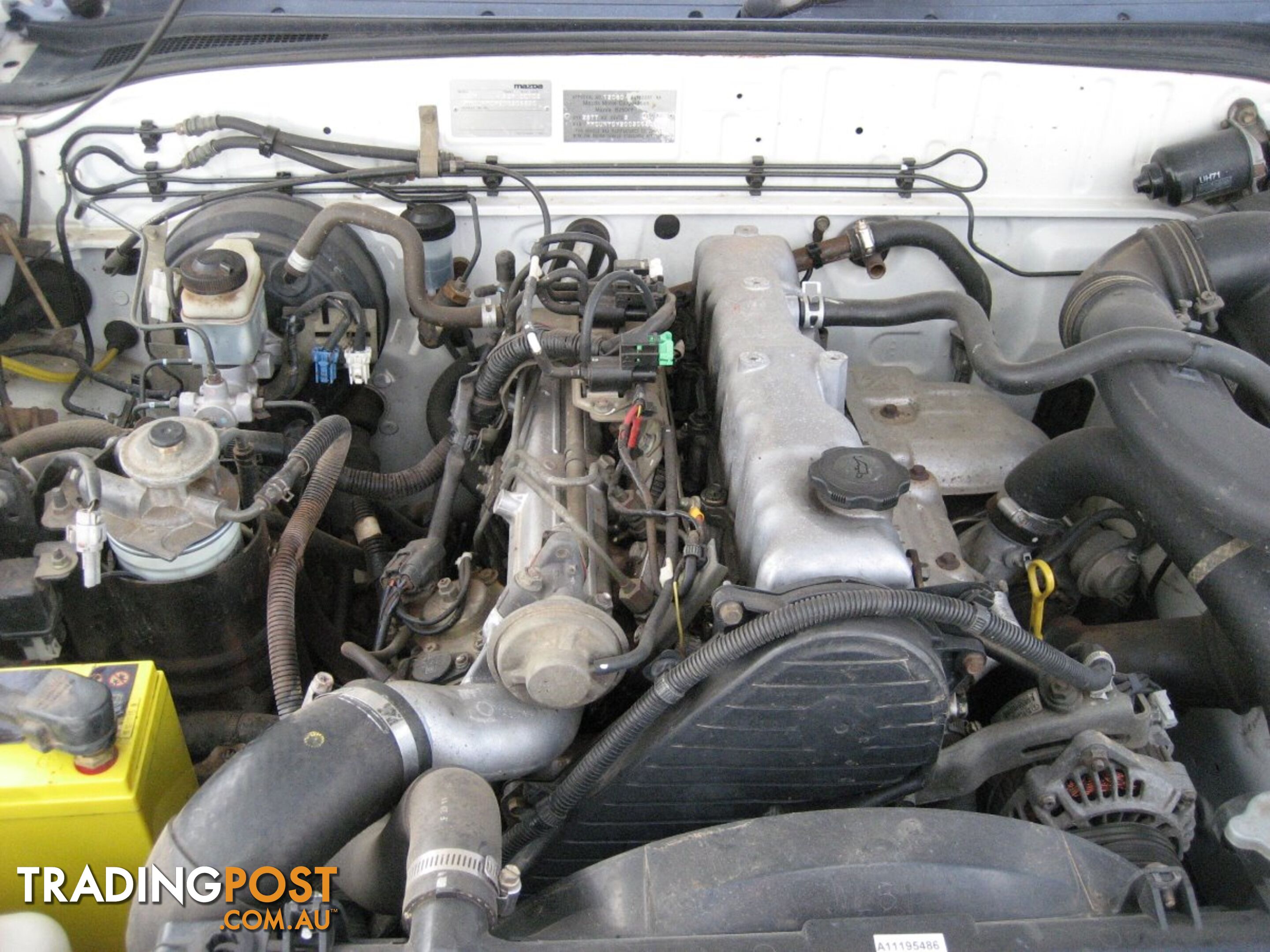 MAZDA BRAVO OR FORD COURIER 2.5LT WL TURBO DIESEL ENGINE