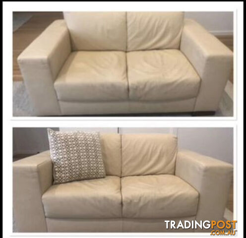 Couches x 2 for sale leather