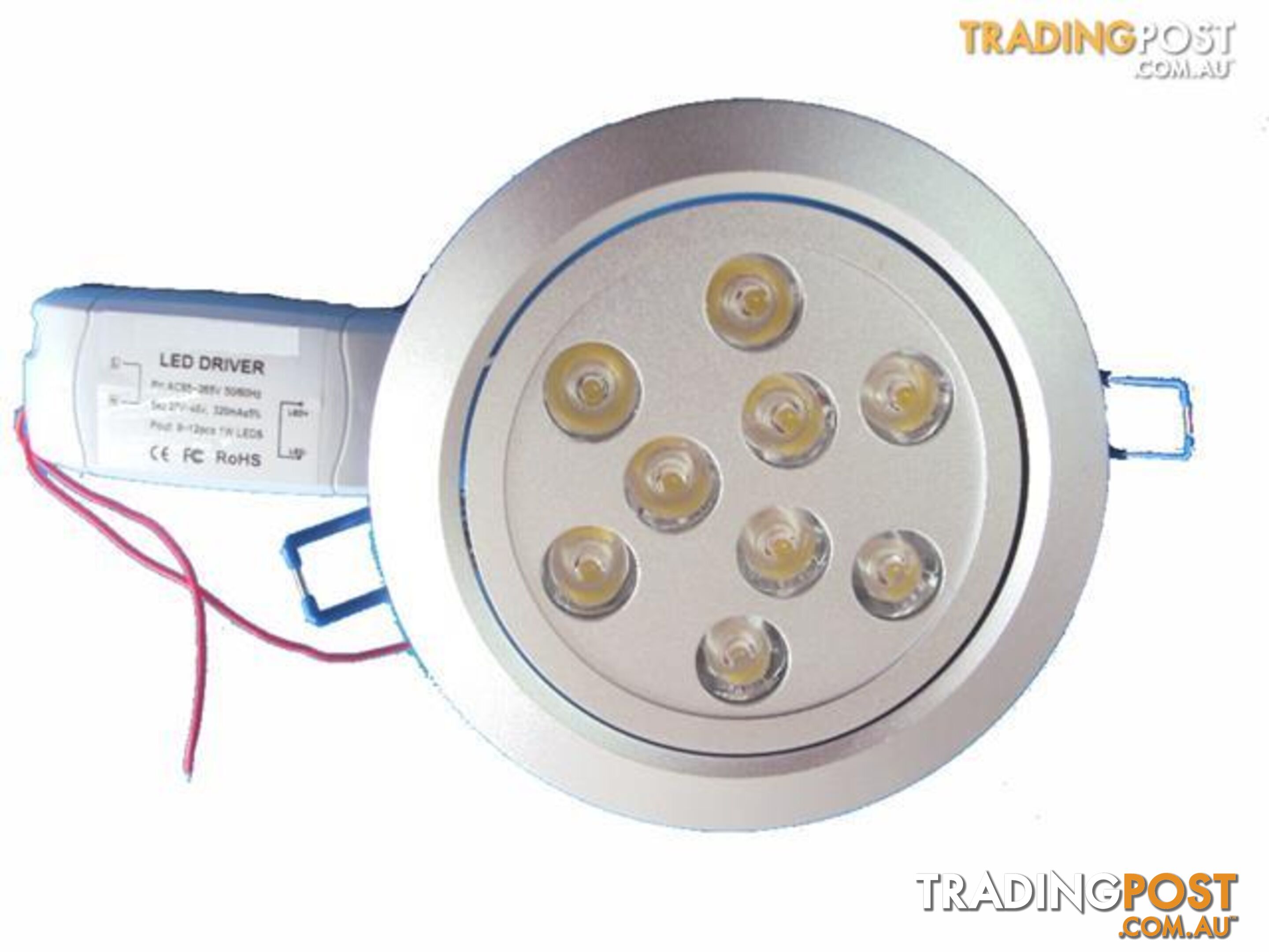 9W Downlight Kit - Warm Light - (Dimmable)