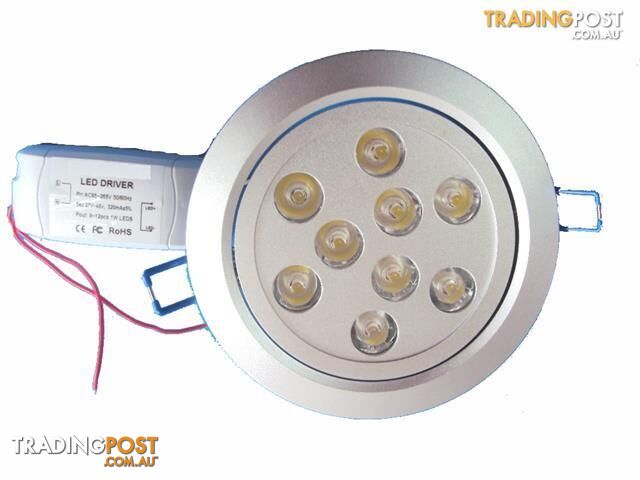 9W Downlight Kit - Warm Light - (Dimmable)