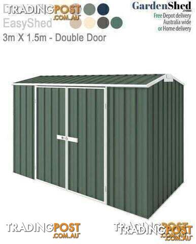 Garden Shed - 3.00m X 1.50m - FREE Home Delivery