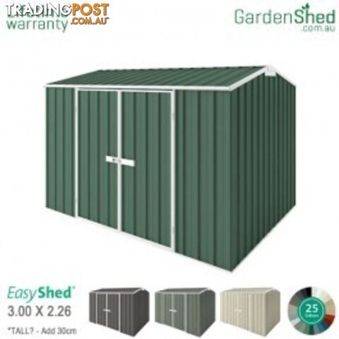 Garden Shed - 3.00m X 2.25m - *Free Delivery