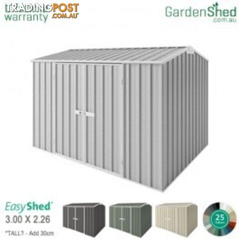 Garden Shed - 3.00m X 2.25m - *Free Delivery