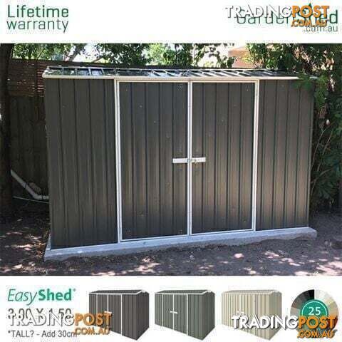 Garden Shed - 3.00m X 1.50m - FREE Home Delivery - Free Extra Tall