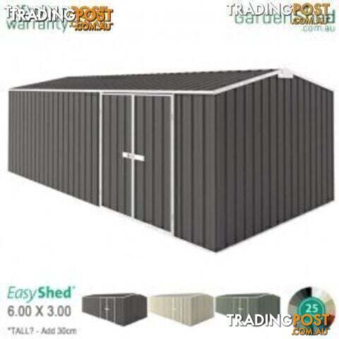 Garden Shed - 6.00m X 3.00m - Free Home Delivery - Free Extra Tall