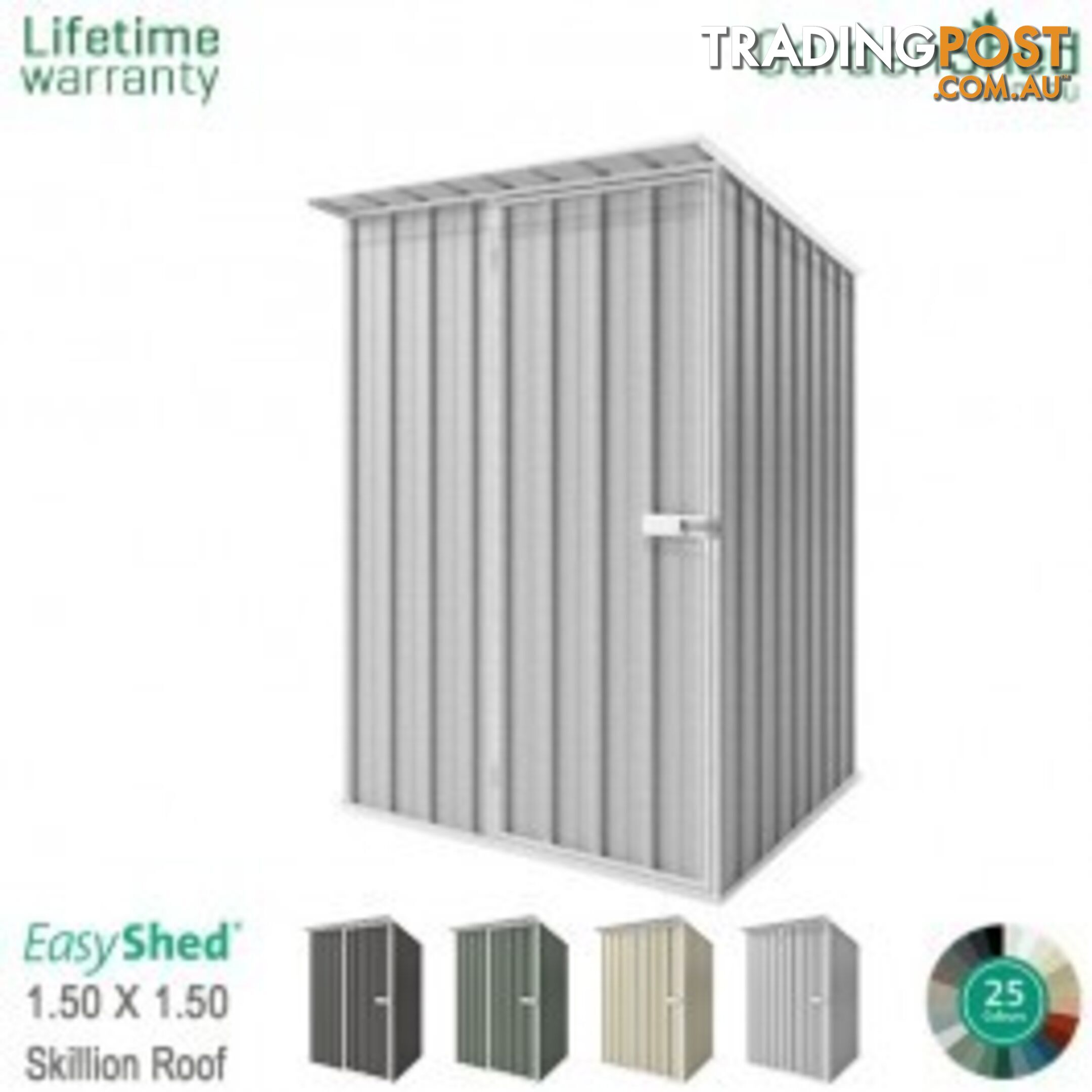 Garden Shed - 1.50m X 1.50m - Free Home Delivery - 30% Off