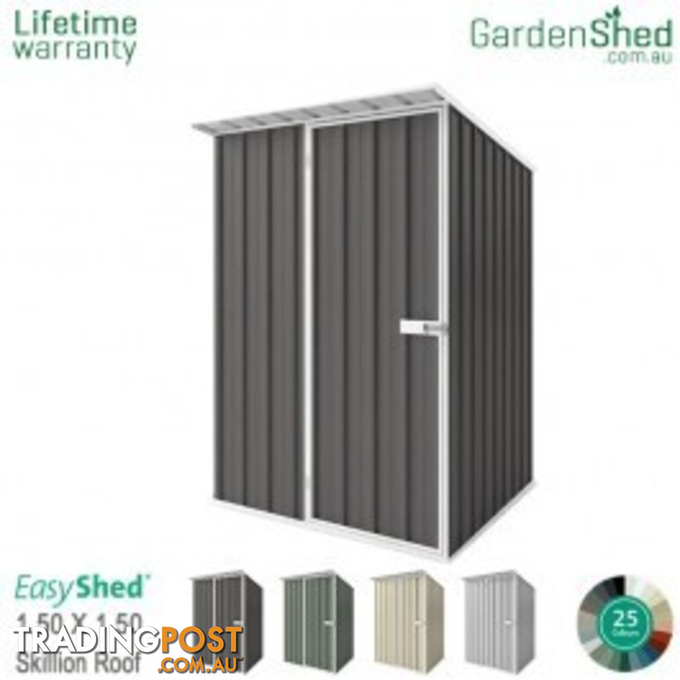 Garden Shed - 1.50m X 1.50m - Free Home Delivery - 30% Off