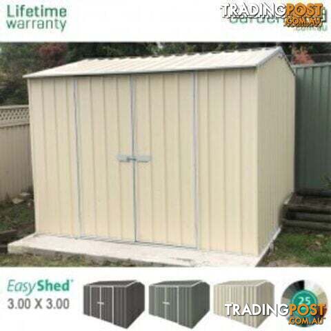 Garden Shed - 3.00m X 3.00m - Free Home Delivery - Free Extra Tall - photo 4 of 4