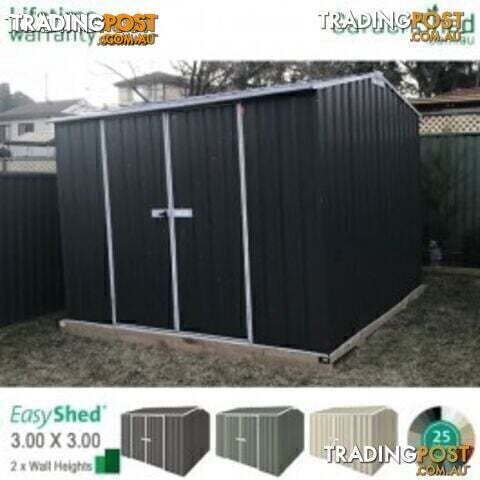 Garden Shed - 3.00m X 3.00m - Free Home Delivery - Free Extra Tall - photo 3 of 4
