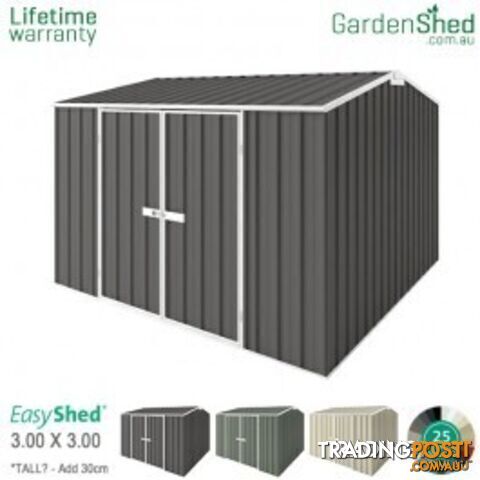 Garden Shed - 3.00m X 3.00m - Free Delivery* - Free Triple Upgrade