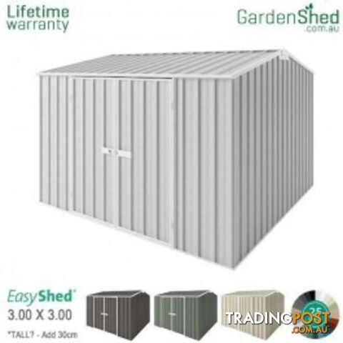Garden Shed - 3.00m X 3.00m - Australia Wide Delivery