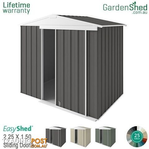 Garden Shed - 2.26m X 1.50m - Free Home Delivery - 1 only with installation