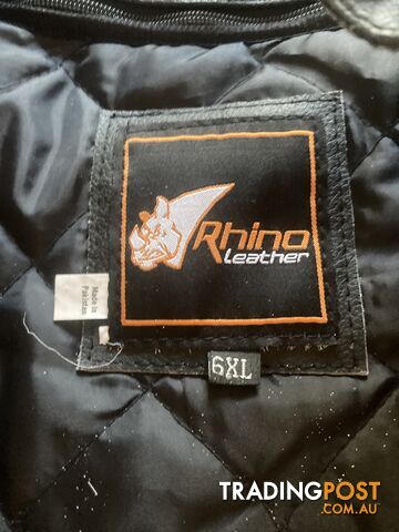 RHINO Bikers Jacket Leather- The Ace
