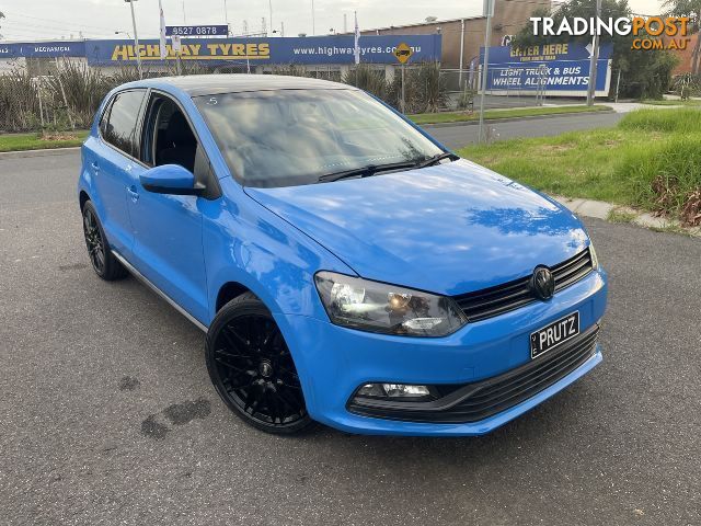 2016  VOLKSWAGEN POLO 66TSI TRENDLINE 6R MY17 HATCHBACK