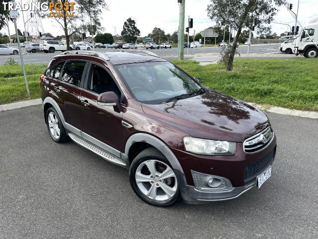 2013  HOLDEN CAPTIVA 7 LTZ CG MY14 WAGON