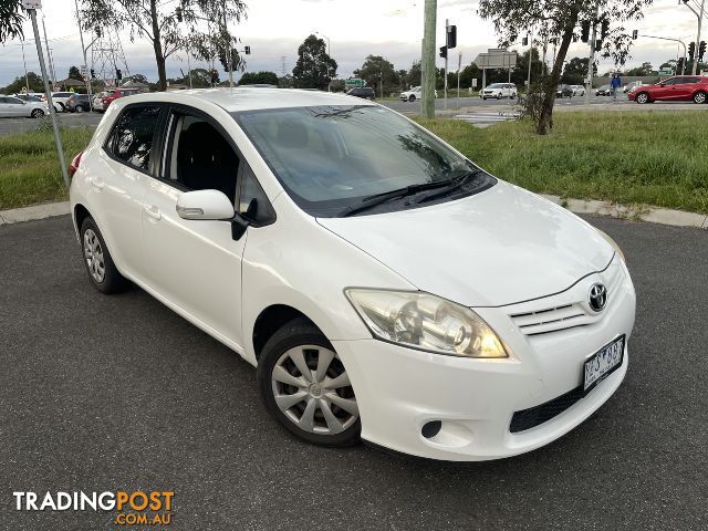 2011  TOYOTA COROLLA Ascent ZRE152R MY11 HATCHBACK