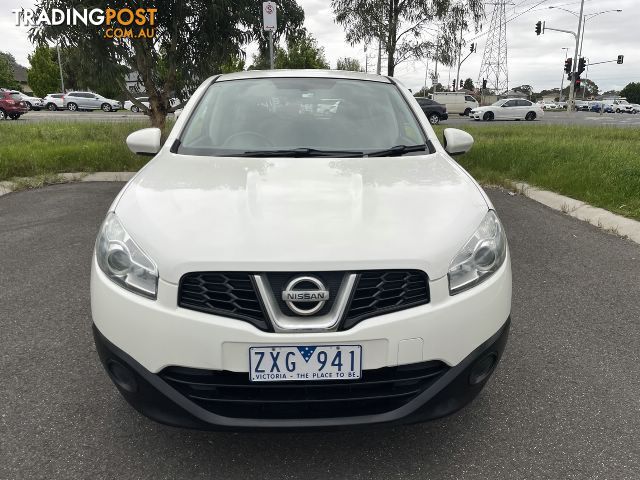 2013  NISSAN DUALIS ST Hatch X-tronic 2W J10W Series 4 MY13 HATCHBACK