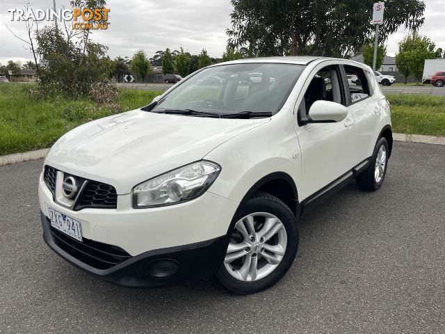 2013  NISSAN DUALIS ST Hatch X-tronic 2W J10W Series 4 MY13 HATCHBACK