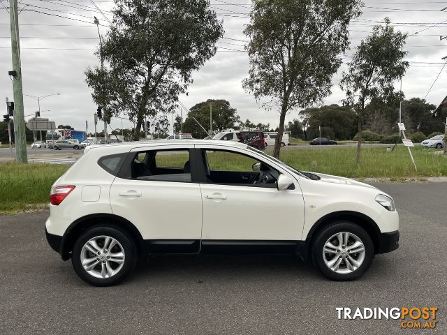 2013  NISSAN DUALIS ST Hatch X-tronic 2W J10W Series 4 MY13 HATCHBACK