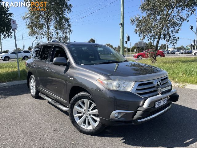 2013  TOYOTA KLUGER GRANDE GSU45R MY12 WAGON