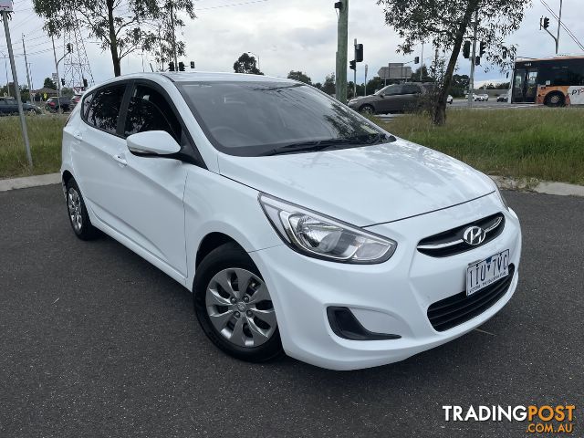 2016  HYUNDAI ACCENT ACTIVE RB4 MY16 HATCHBACK