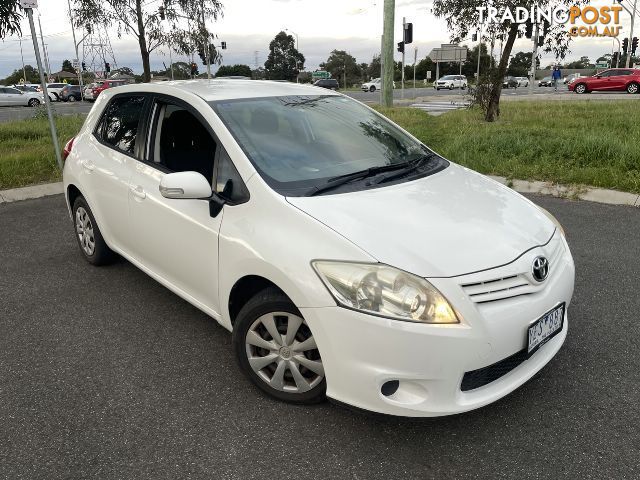 2011  TOYOTA COROLLA Ascent ZRE152R MY11 HATCHBACK