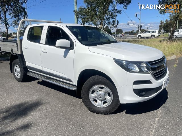 2019  HOLDEN COLORADO LS DUAL CAB RG MY20 CAB CHASSIS