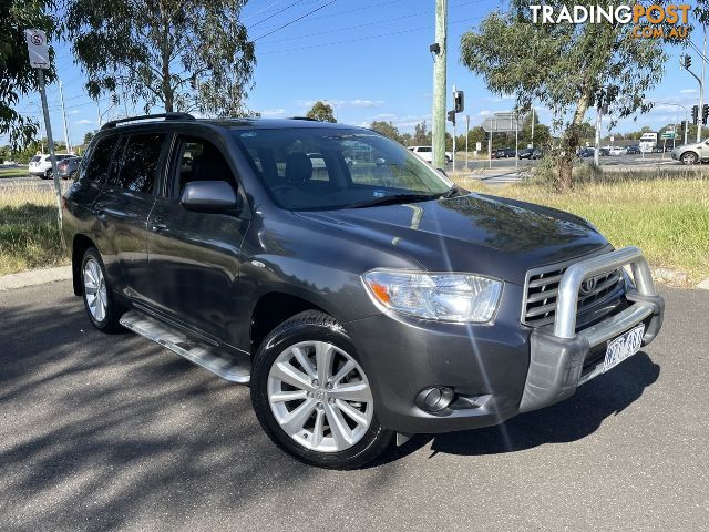 2009  TOYOTA KLUGER ALTITUDE GSU40R WAGON