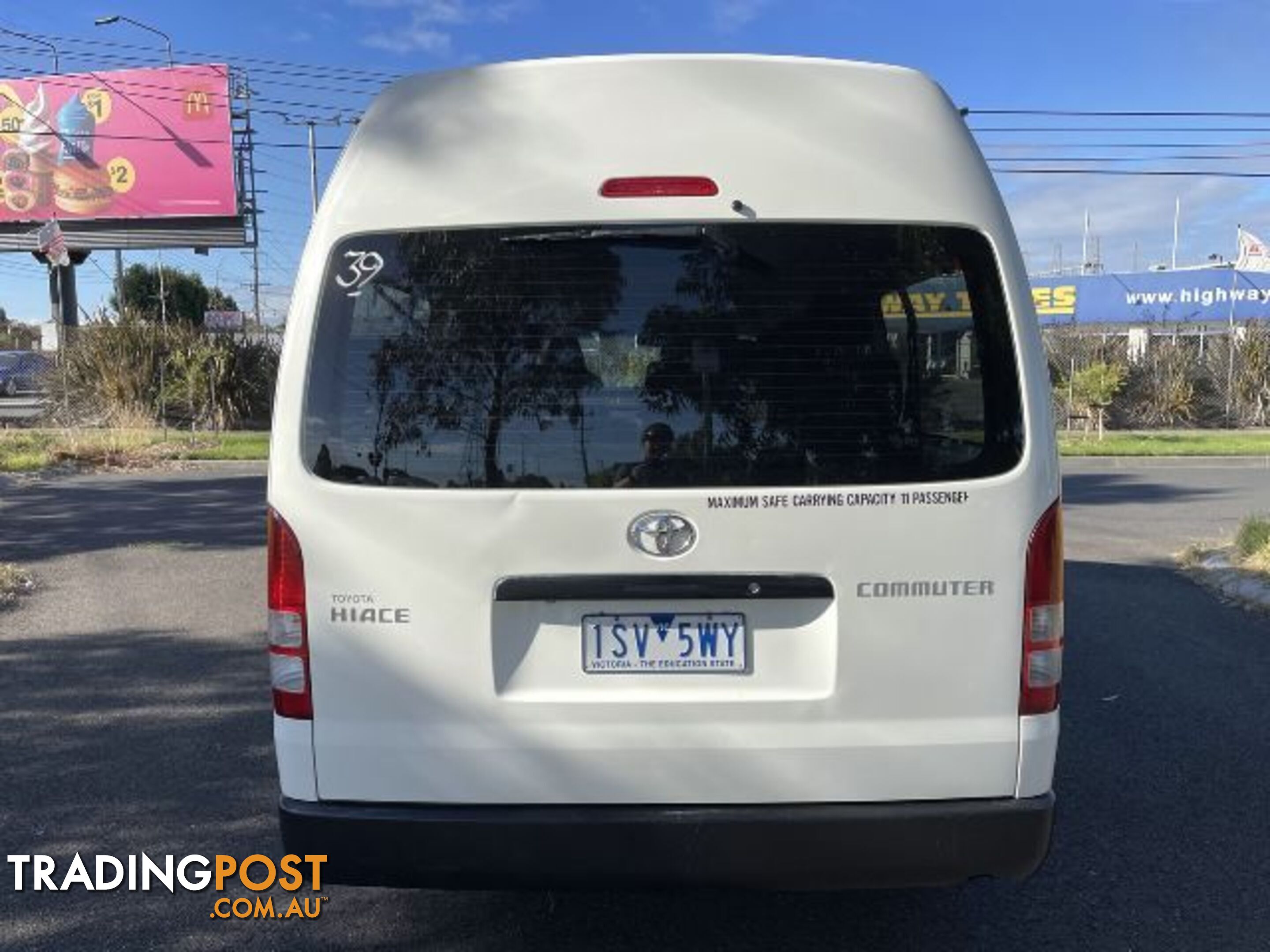 2014  TOYOTA HIACE COMMUTER KDH223R MY14 BUS