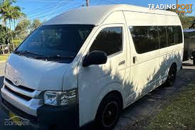 2014  TOYOTA HIACE COMMUTER KDH223R MY14 BUS