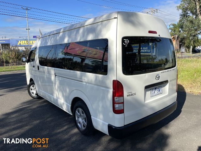 2014  TOYOTA HIACE COMMUTER KDH223R MY14 BUS