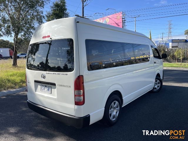 2014  TOYOTA HIACE COMMUTER KDH223R MY14 BUS