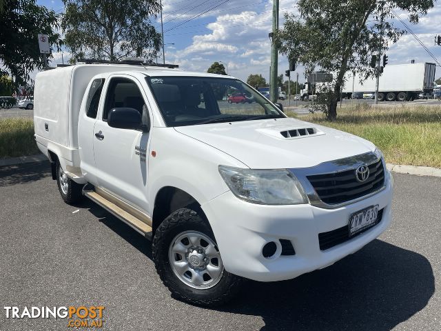 2013  TOYOTA HILUX SR EXTENDED CAB KUN26R MY12 UTILITY