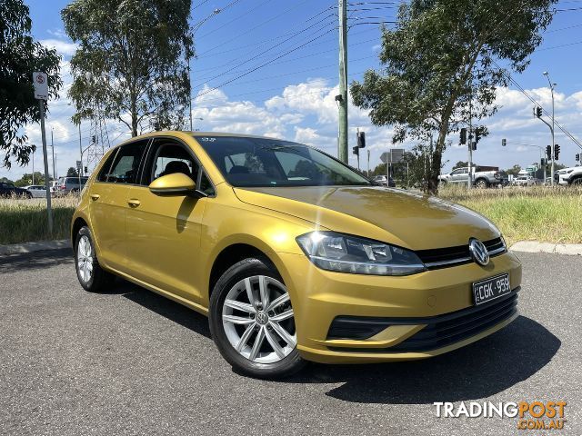 2017  VOLKSWAGEN GOLF 110TSI 7.5 MY18 HATCHBACK