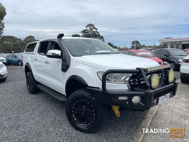 2018 FORD RANGER XLT DUAL CAB PX MKIII MY19 UTILITY