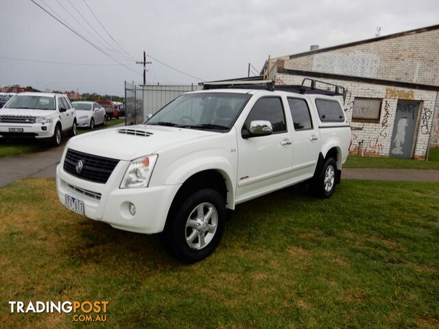 2007 HOLDEN RODEO LT RA UTILITY