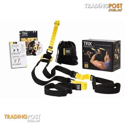 The TRX PRO complete bodyweight training station and fitness program