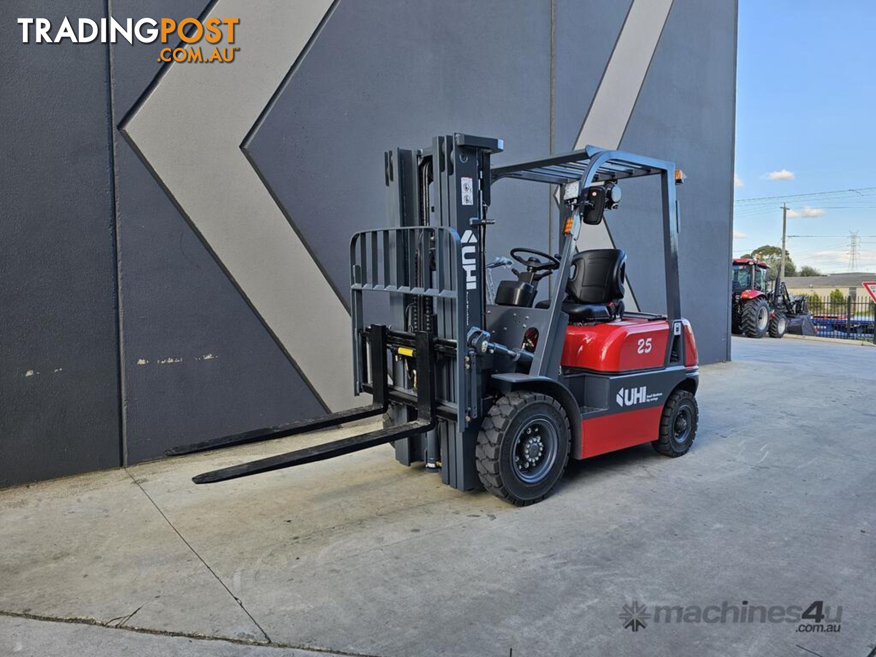 NEW UHI FD25, 2.5T DIESEL FORKLIFT WITH SIDE SHIFT (WA ONLY)