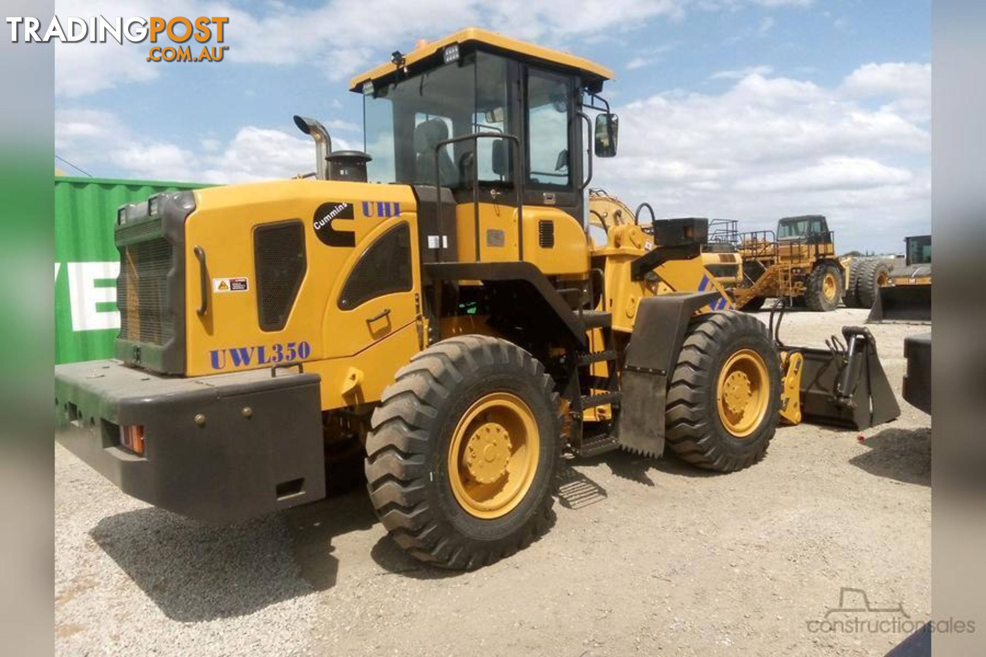 NEW UHI CUMMINS UWL350 WHEEL LOADER (WA ONLY)