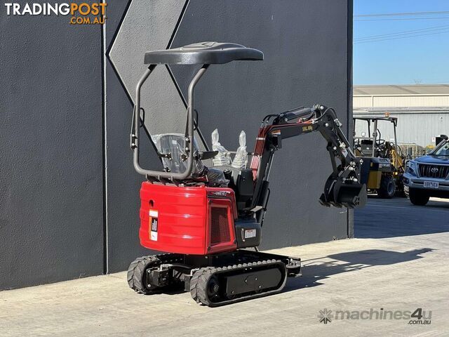 NEW UHI UME10T, 1TON EXCAVATOR WITH 9 ATTACHMENTS, (WA ONLY)