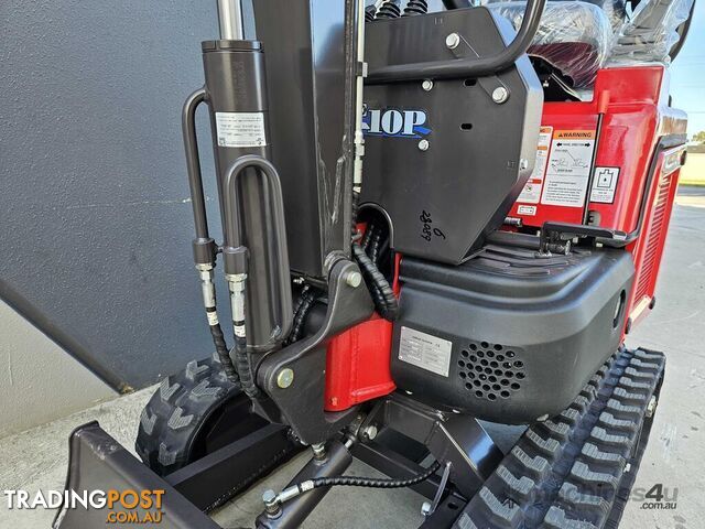 NEW UHI UME10P MINI EXCAVATOR WITH 9 ATTACHMENTS (WA ONLY)