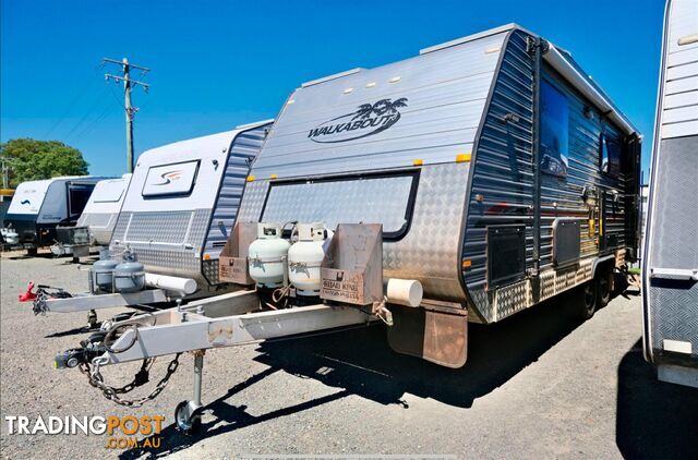 2014 DREAMTIME WALKABOUT CARAVAN 22' REAR CLUB