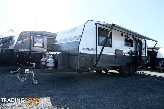 2025 OPTION RV TORNADO CARAVAN 22 REAR CLUB