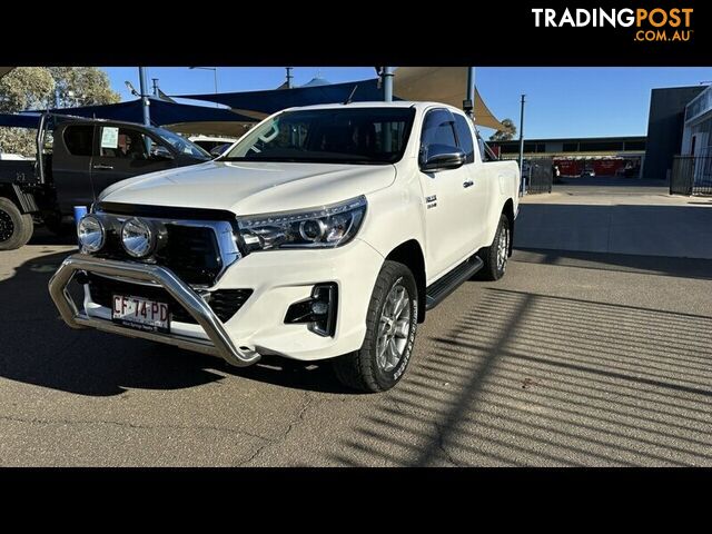 2018 TOYOTA HILUX SR5 EXTRA CAB GUN126R UTILITY