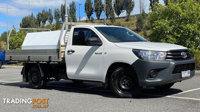 2019 TOYOTA HILUX WORKMATE  CAB CHASSIS